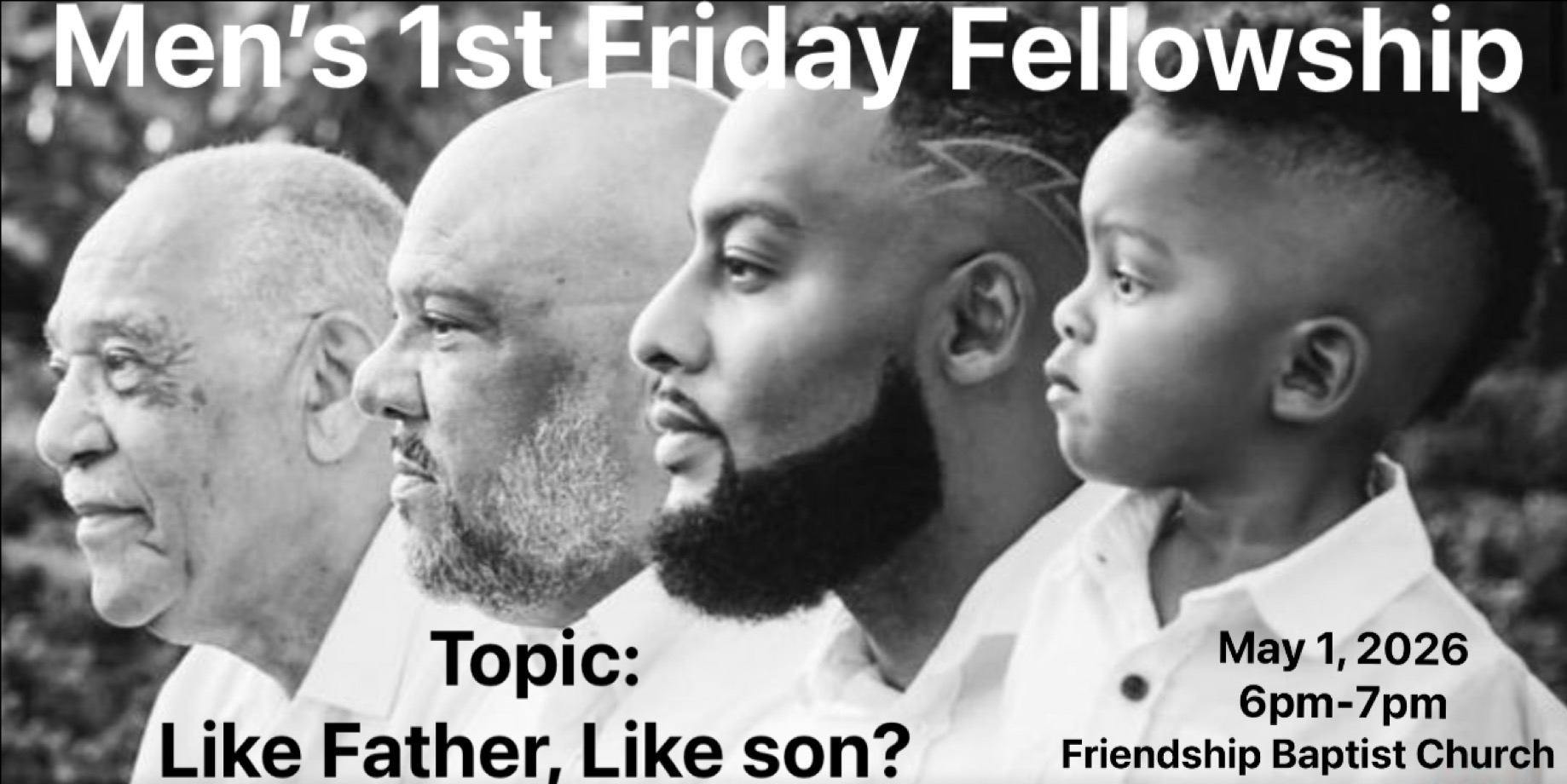 Men's First Fri. in May 2026