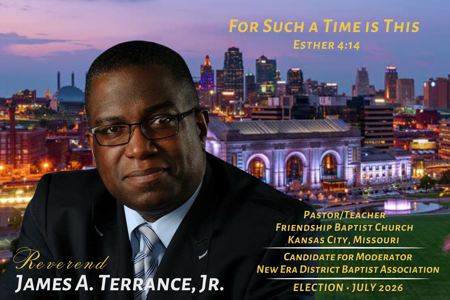 Pastor T for NED Moderator July