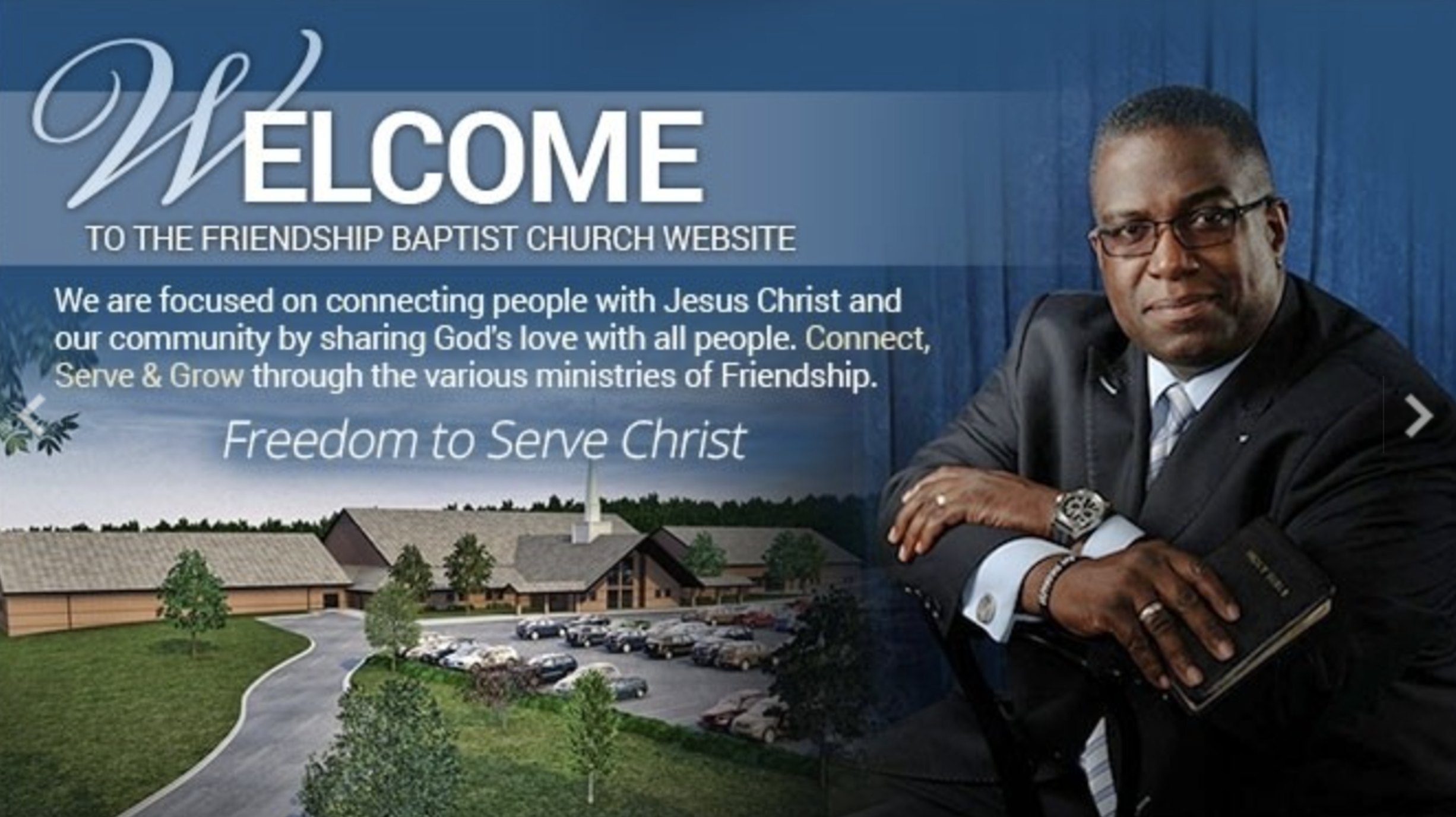 Pastor Terrance Welcom slide