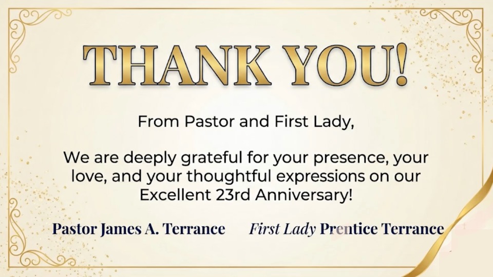 Pastor's Anniv Thank you 2026