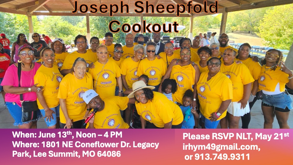 Sheepfold Cookout Jun 13 2026