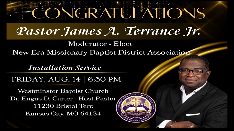 Terrance moderator-elect 2026
