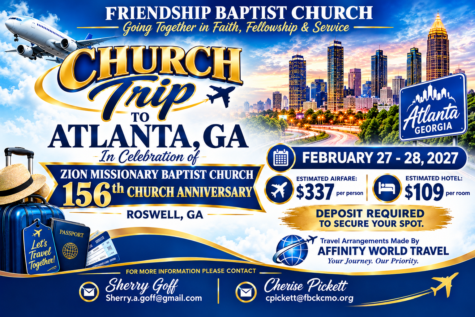 2027 Atlanta Trip Announcement landscape