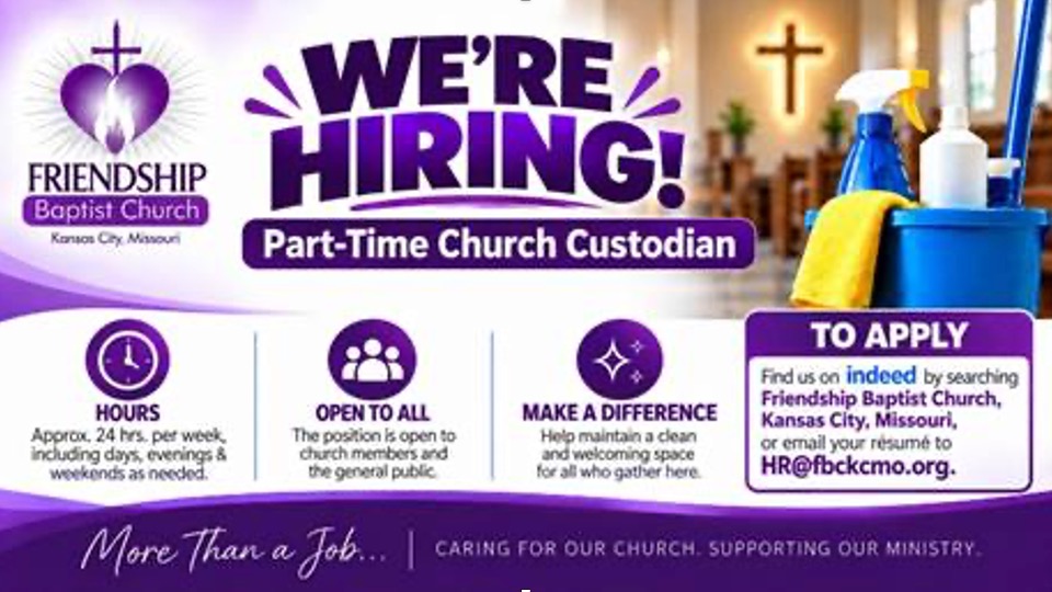Now Hiring September 2026