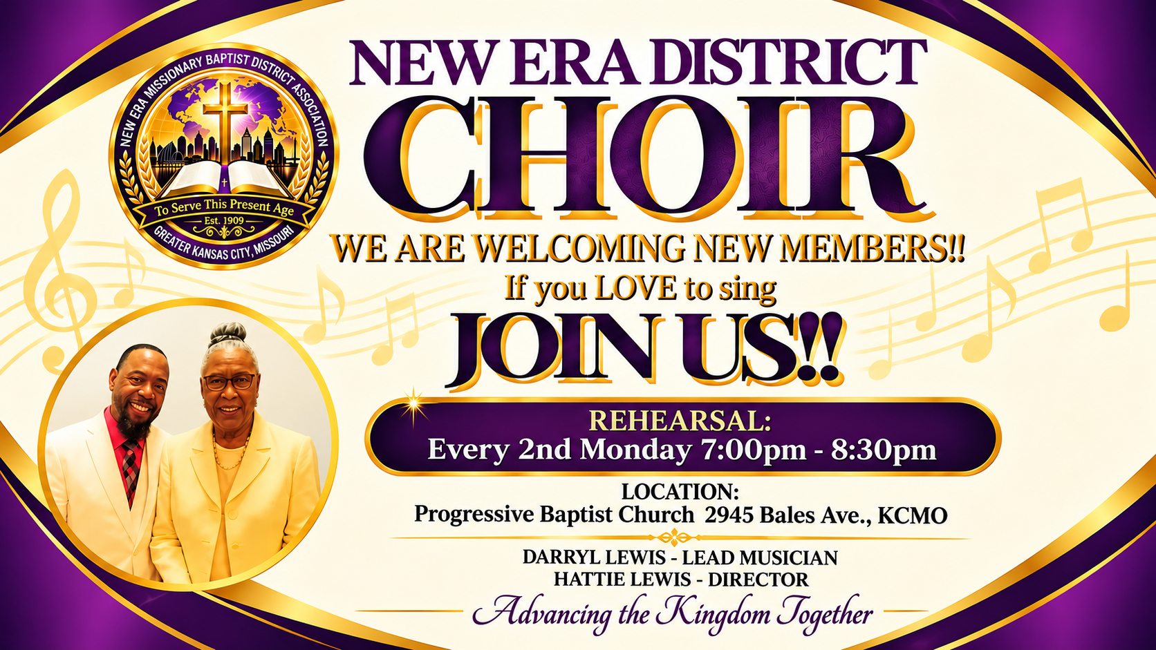 New Era District Choir Recruitment